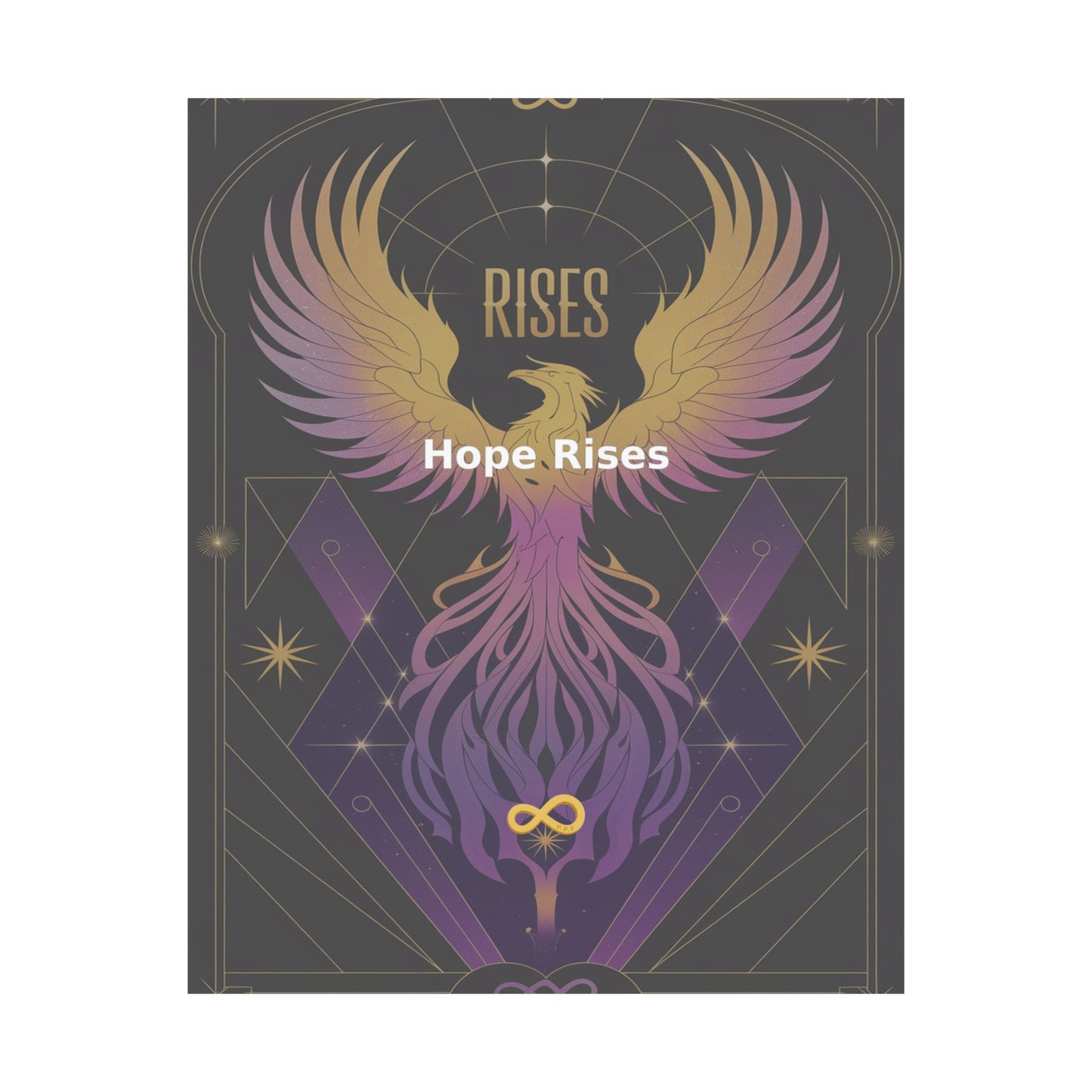 Hope Rises - Matte Vertical Posters