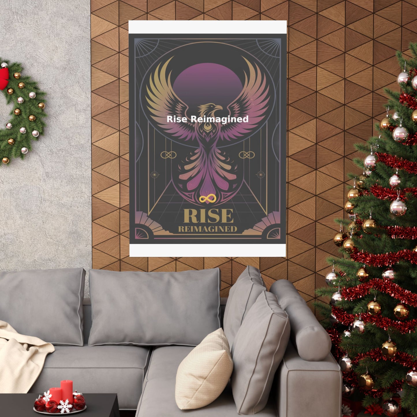 Rise Reimagined - Matte Vertical Posters
