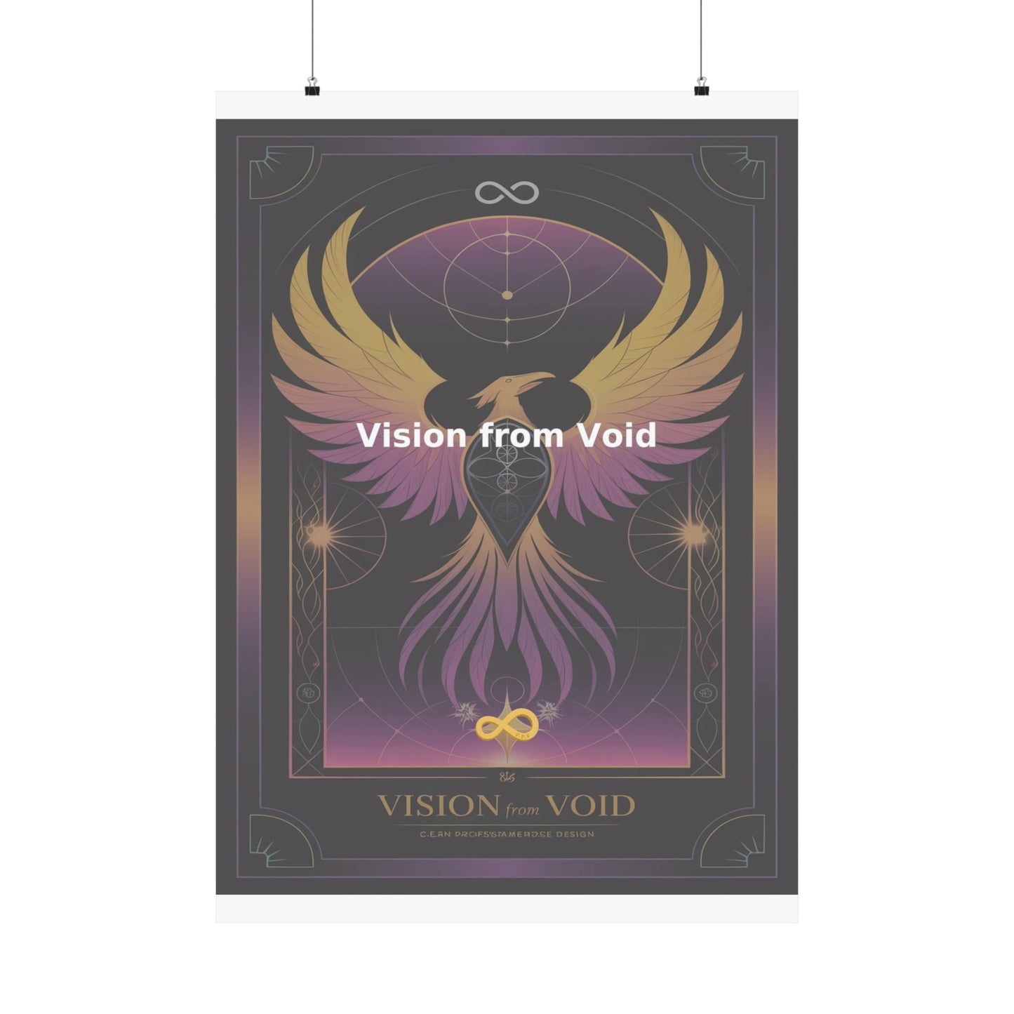 Vision from Void - Matte Vertical Posters