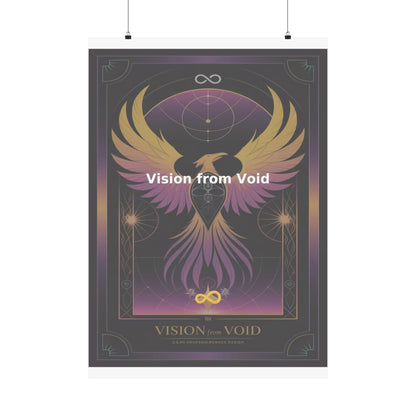 Vision from Void - Matte Vertical Posters