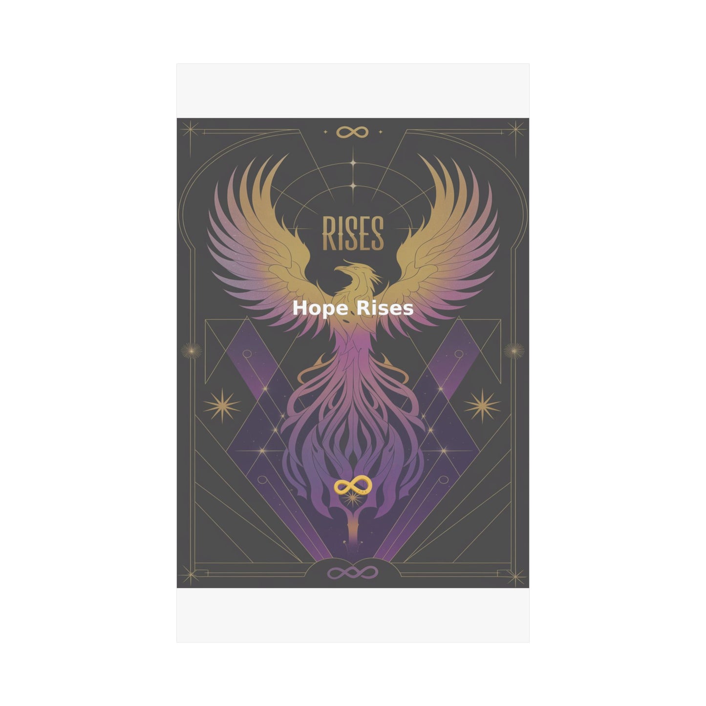 Hope Rises - Matte Vertical Posters