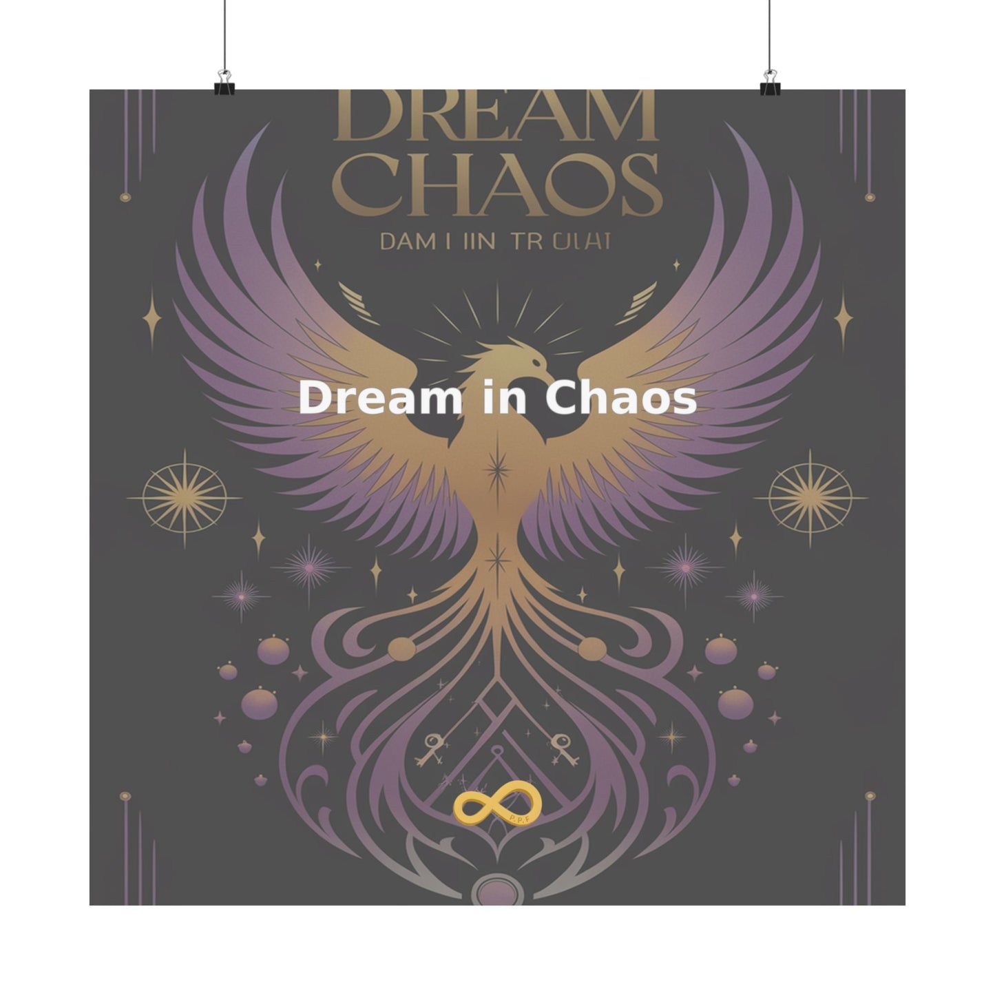 Dream in Chaos - Matte Vertical Posters