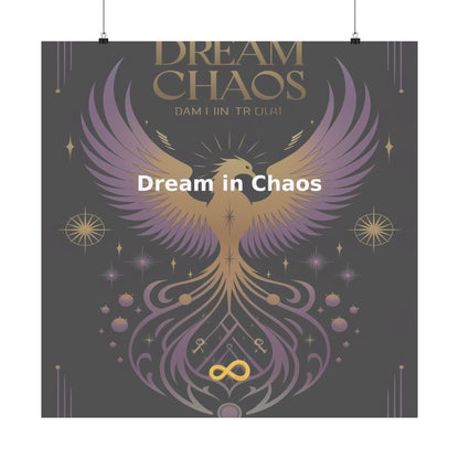 Dream in Chaos - Matte Vertical Posters