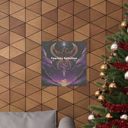 Fearless Rebellion - Matte Vertical Posters