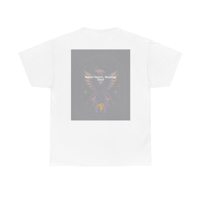 Rebel Heart, Healing Soul - Unisex Heavy Cotton Tee