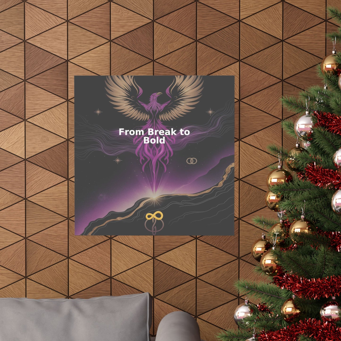 From Break to Bold - Matte Vertical Posters