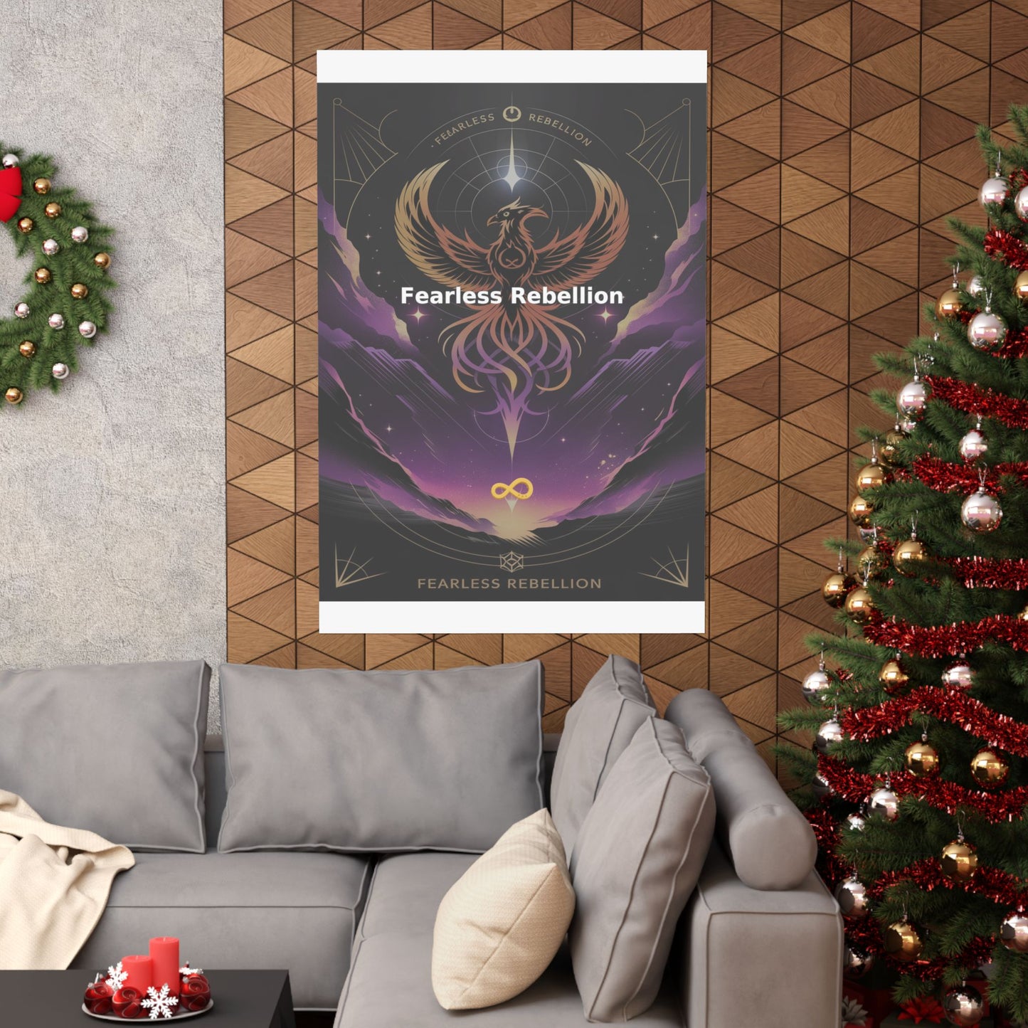 Fearless Rebellion - Matte Vertical Posters