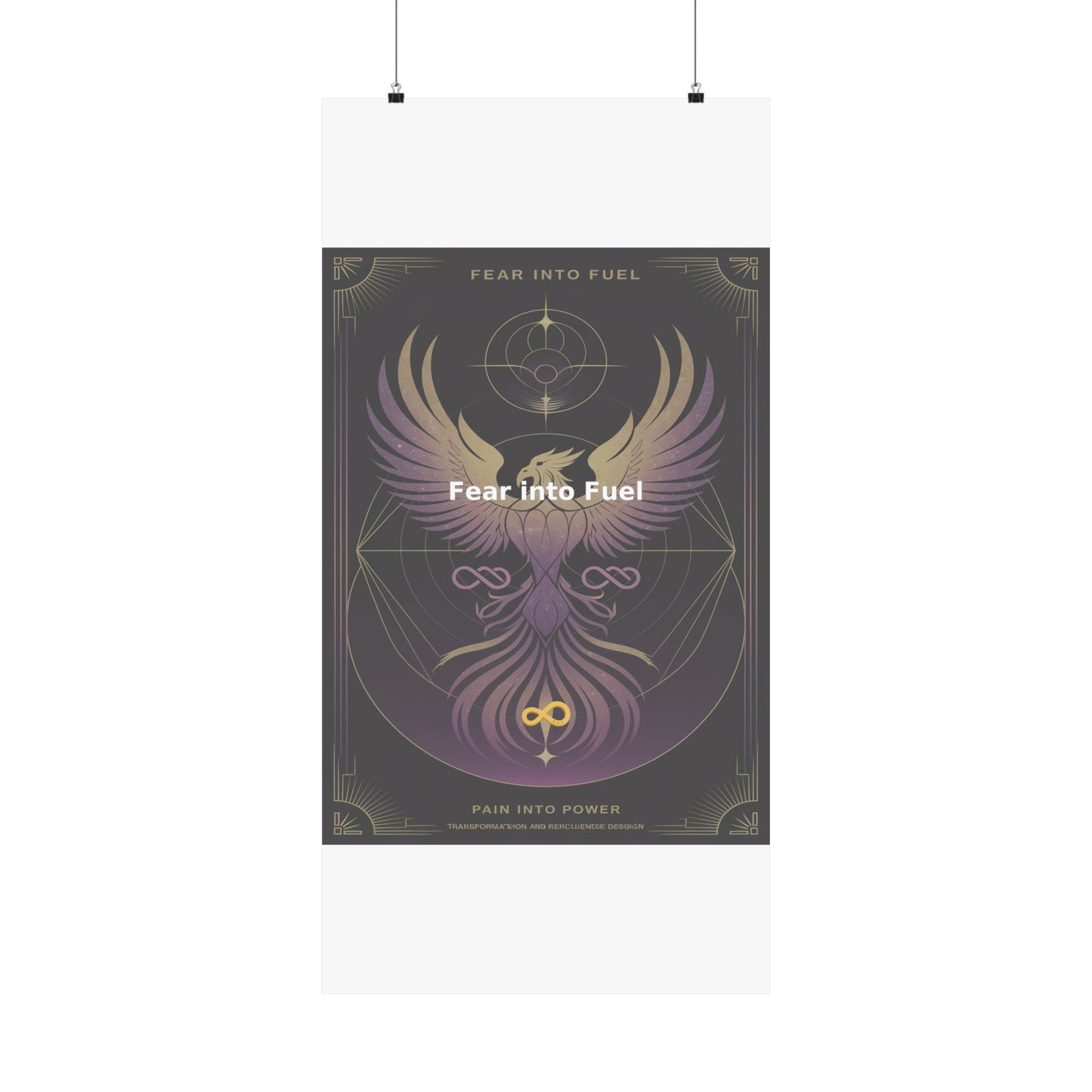 Fear into Fuel - Matte Vertical Posters