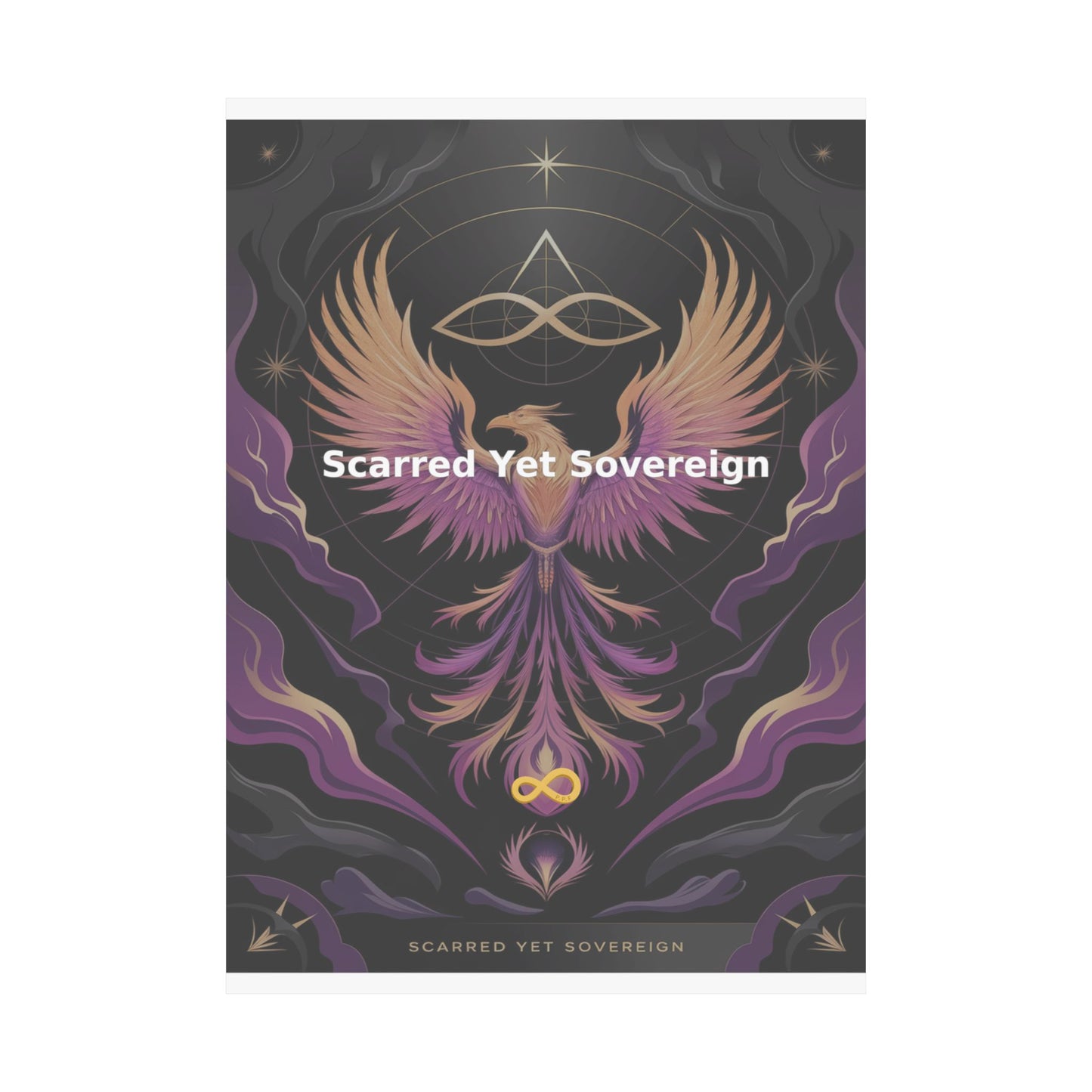 Scarred Yet Sovereign - Matte Vertical Posters