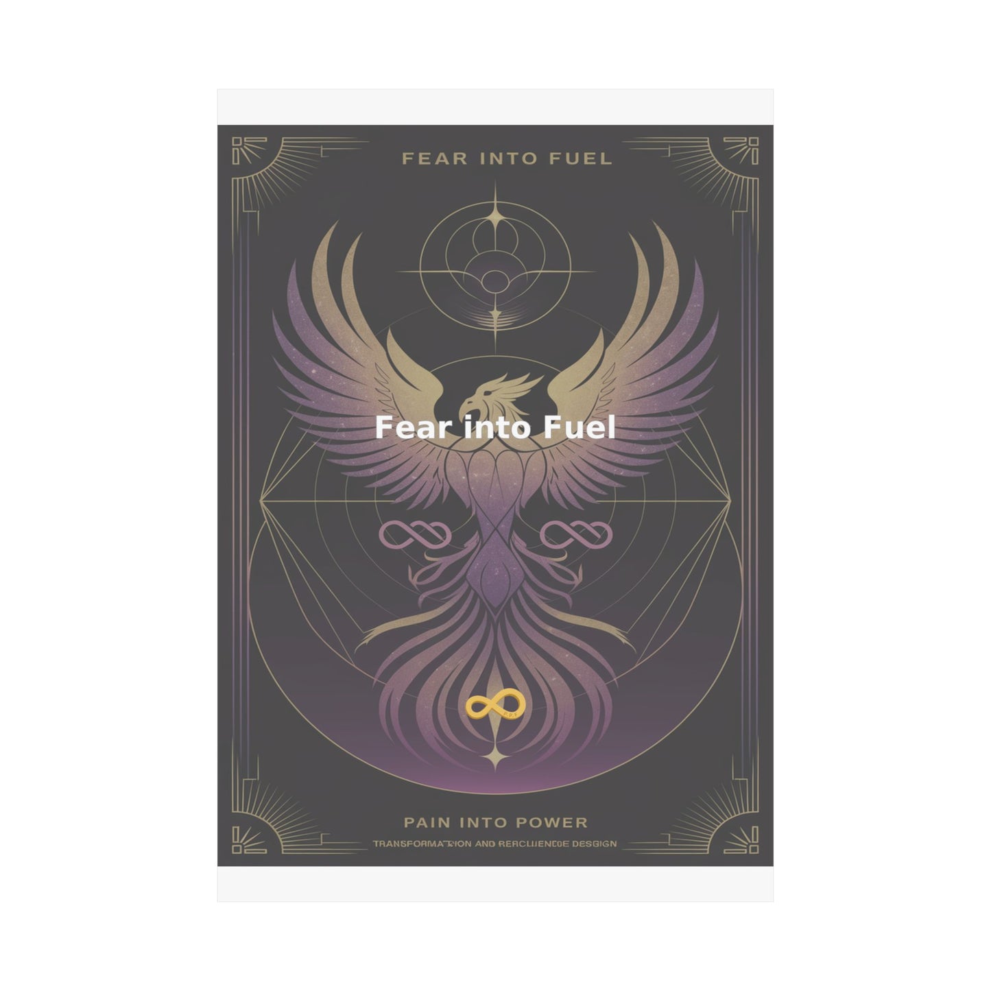 Fear into Fuel - Matte Vertical Posters