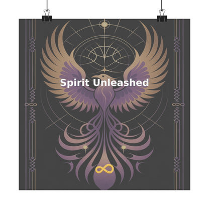 Spirit Unleashed - Matte Vertical Posters