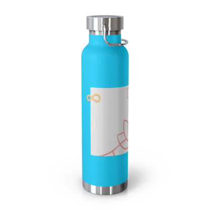 Korean Line - 힘내 (Himnae) - Copper Vacuum Insulated Bottle, 22oz