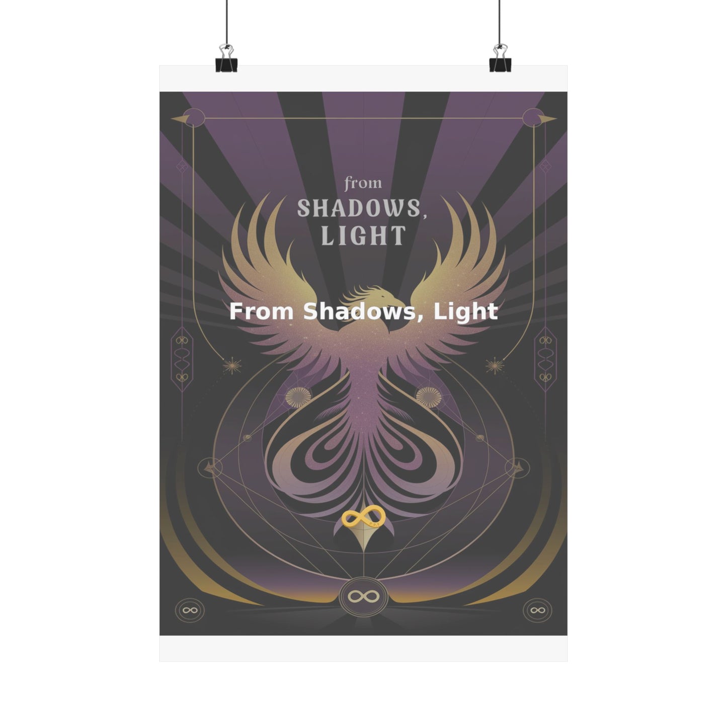 From Shadows, Light - Matte Vertical Posters