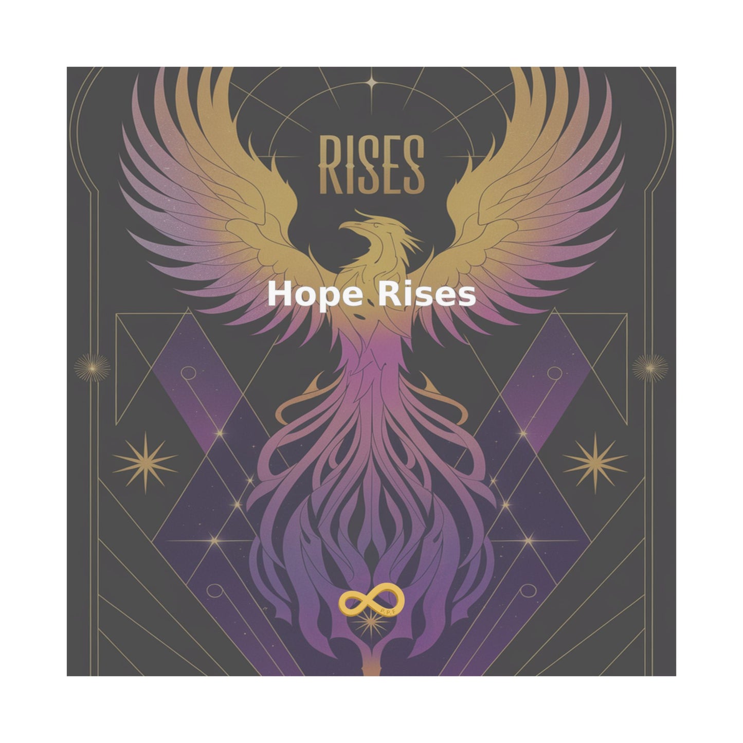 Hope Rises - Matte Vertical Posters