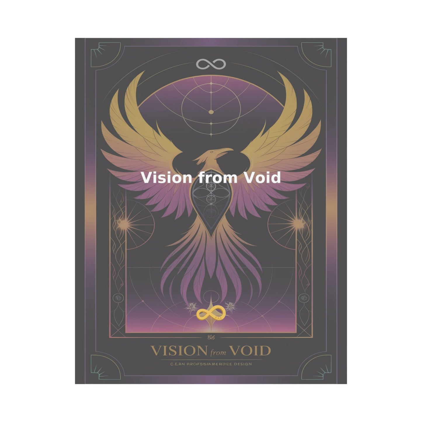 Vision from Void - Matte Vertical Posters