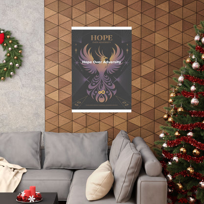 Hope Over Adversity - Matte Vertical Posters