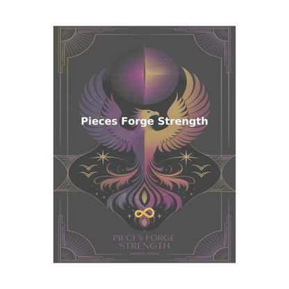 Pieces Forge Strength - Matte Vertical Posters