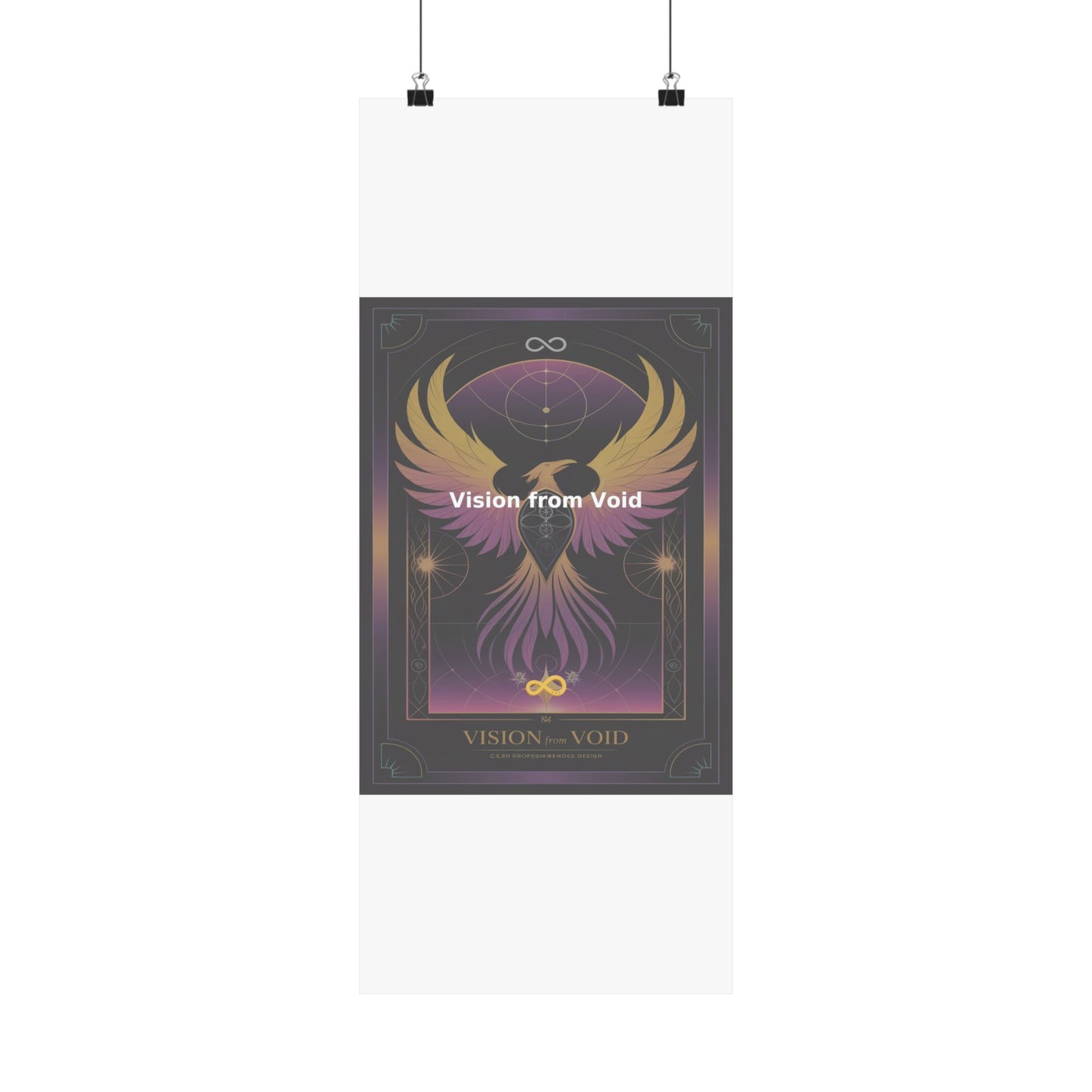Vision from Void - Matte Vertical Posters