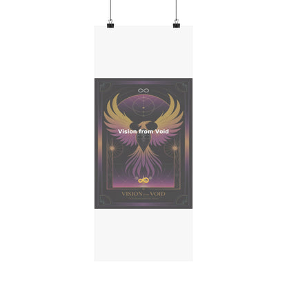 Vision from Void - Matte Vertical Posters