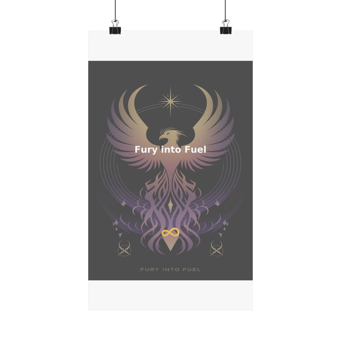 Fury into Fuel - Matte Vertical Posters