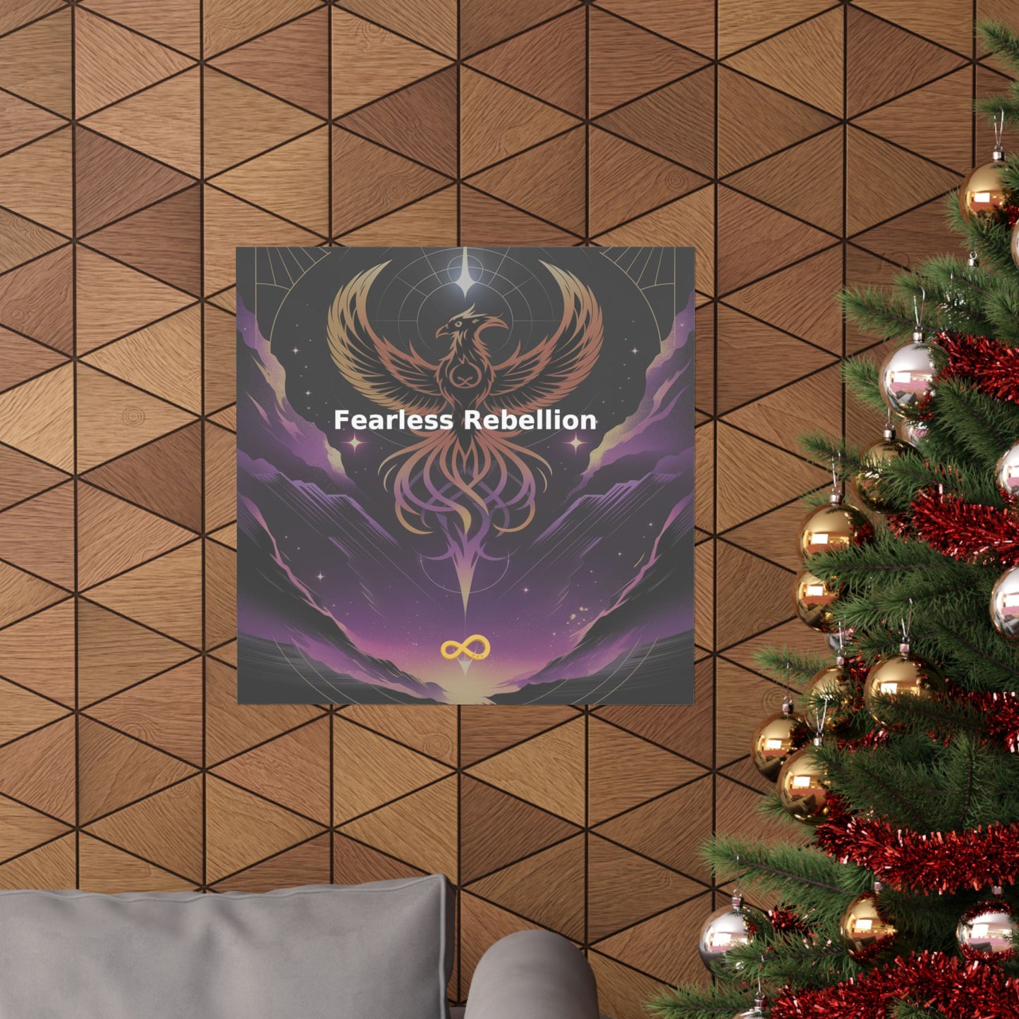 Fearless Rebellion - Matte Vertical Posters