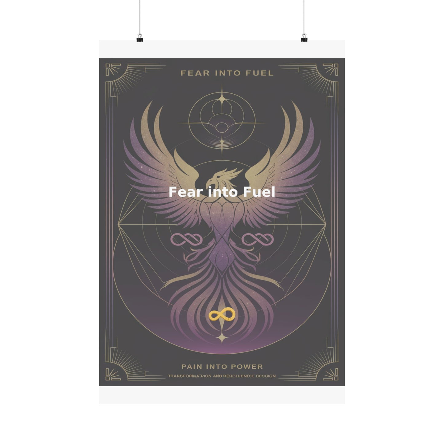 Fear into Fuel - Matte Vertical Posters