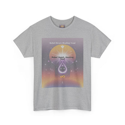 Rebel Heart, Healing Soul - Unisex Heavy Cotton Tee