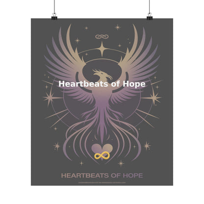 Heartbeats of Hope - Matte Vertical Posters