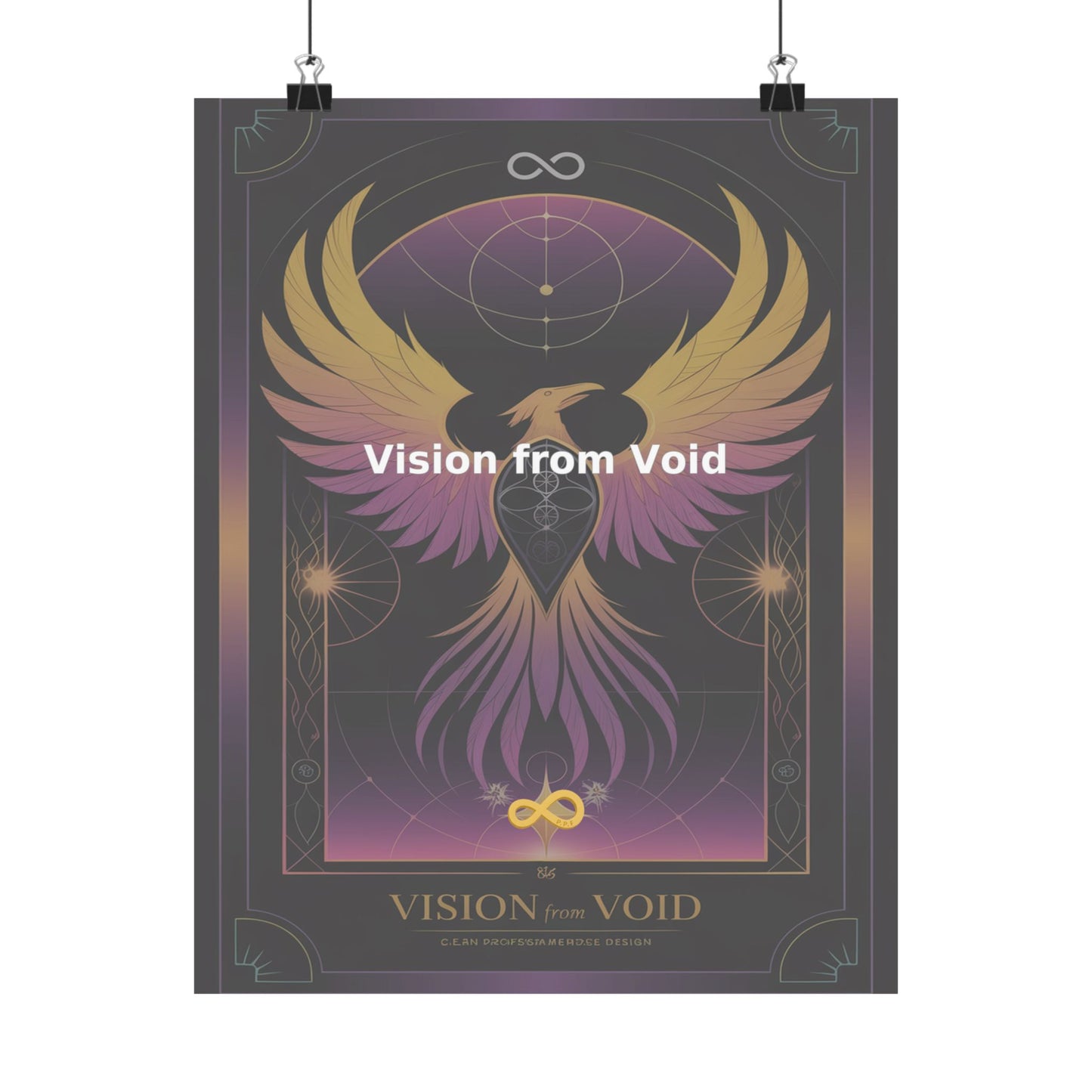 Vision from Void - Matte Vertical Posters