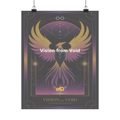 Vision from Void - Matte Vertical Posters