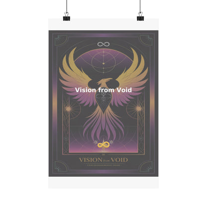 Vision from Void - Matte Vertical Posters