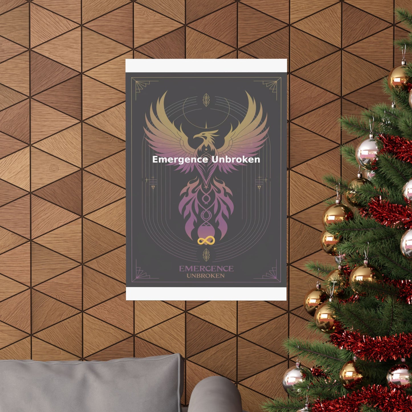 Emergence Unbroken - Matte Vertical Posters