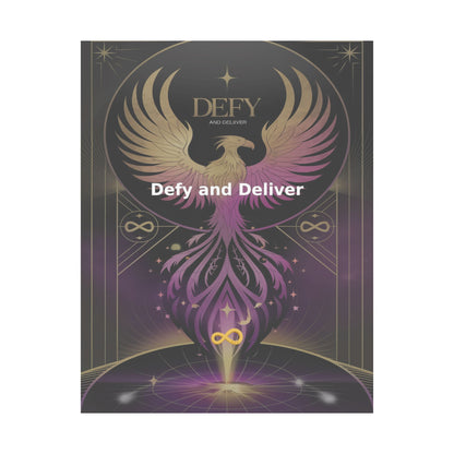 Defy and Deliver - Matte Vertical Posters