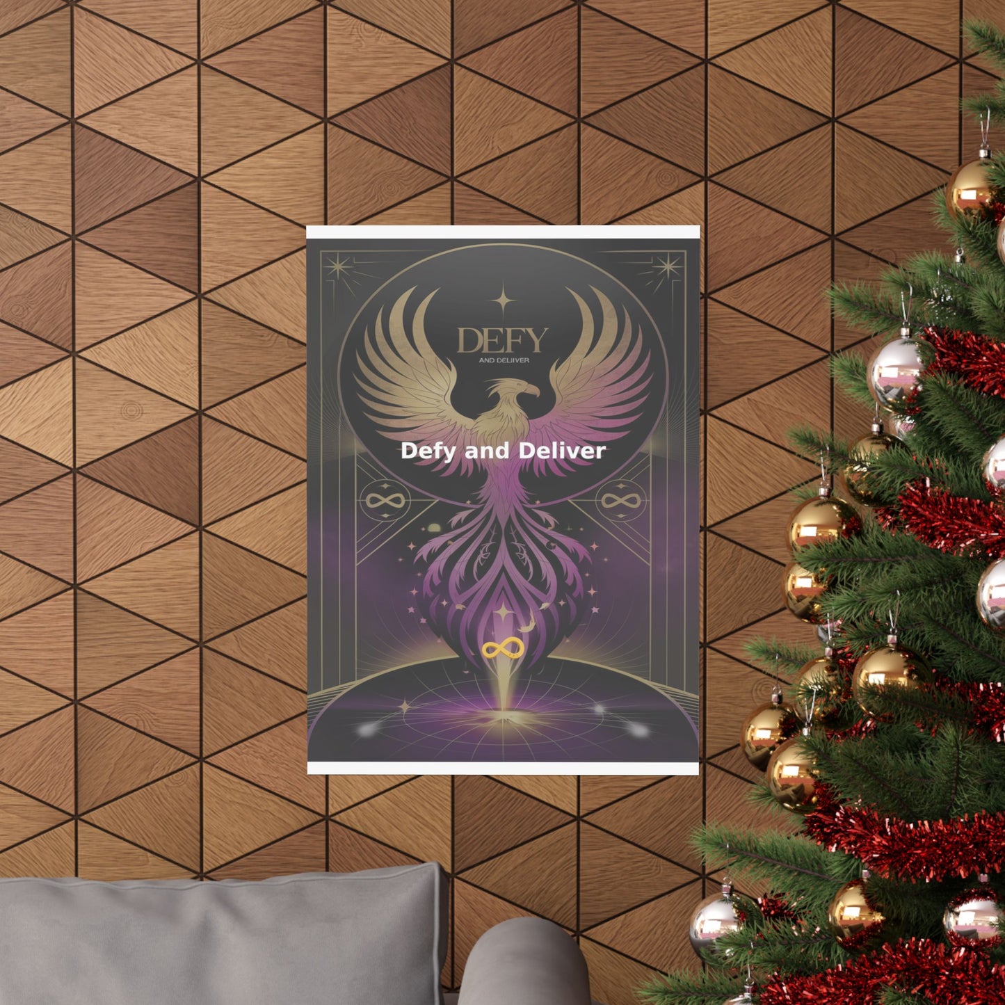 Defy and Deliver - Matte Vertical Posters