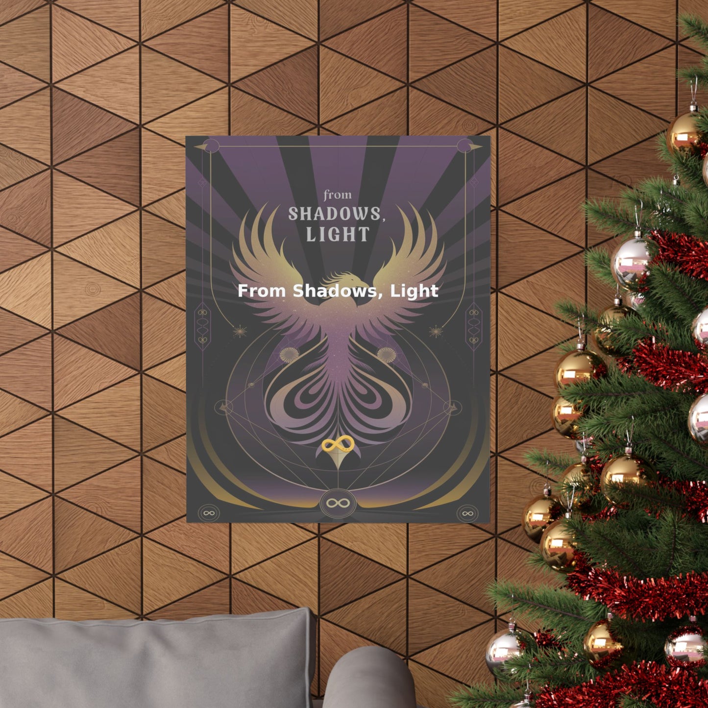 From Shadows, Light - Matte Vertical Posters