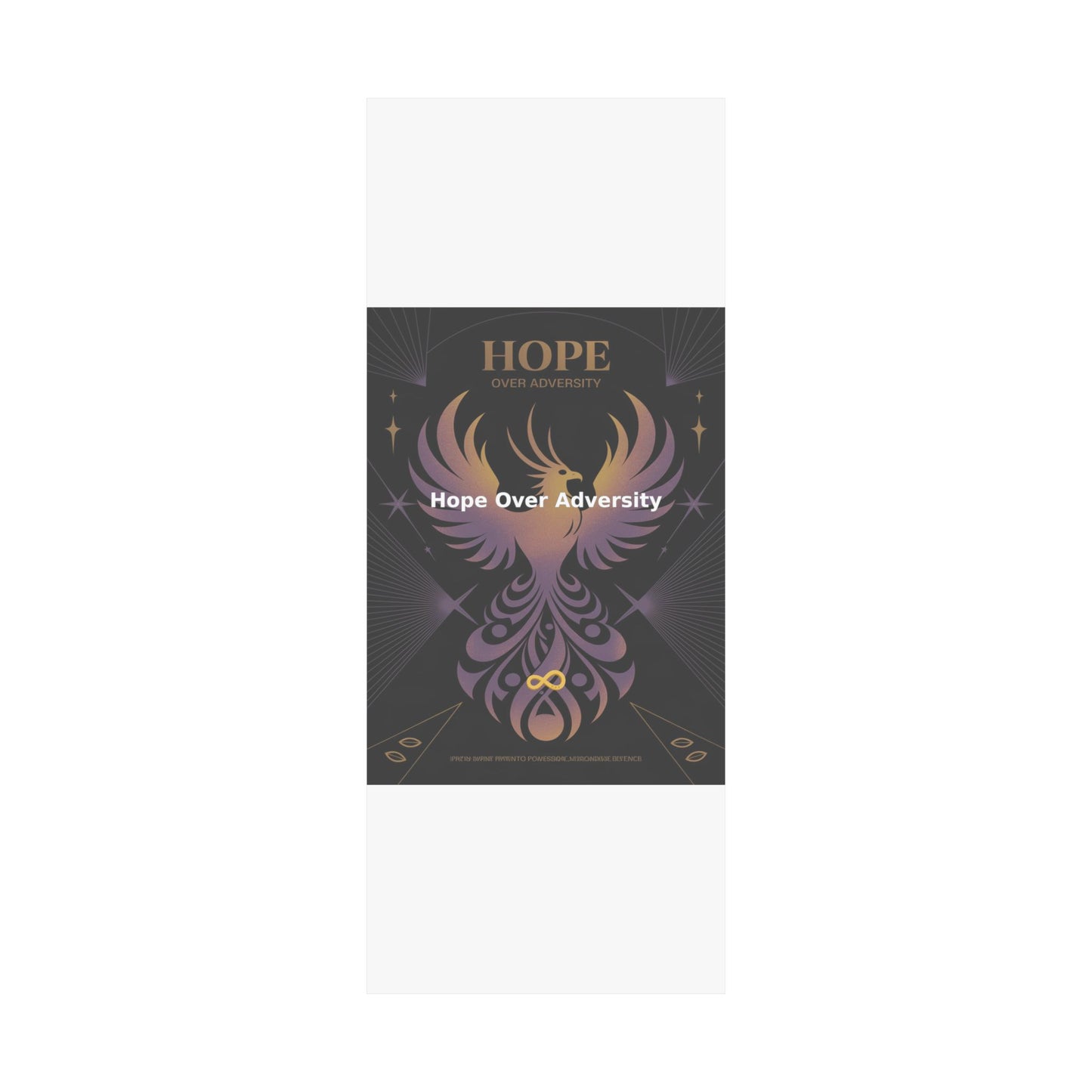 Hope Over Adversity - Matte Vertical Posters