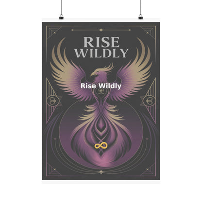 Rise Wildly - Matte Vertical Posters
