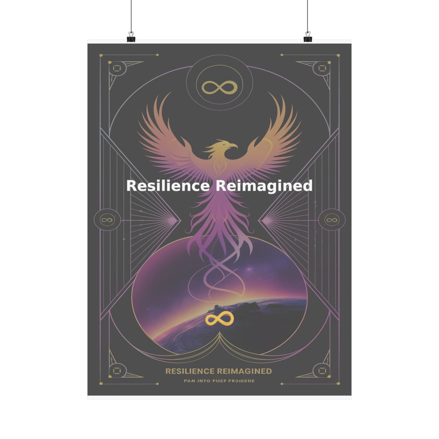 Resilience Reimagined - Matte Vertical Posters