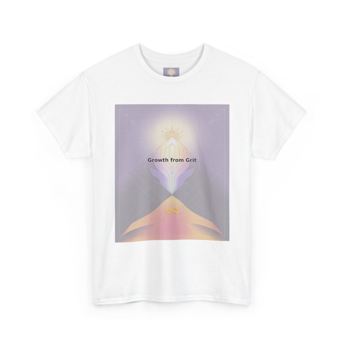 Growth from Grit - Unisex Heavy Cotton Tee
