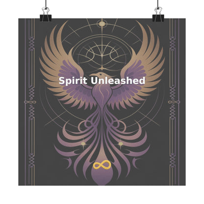 Spirit Unleashed - Matte Vertical Posters