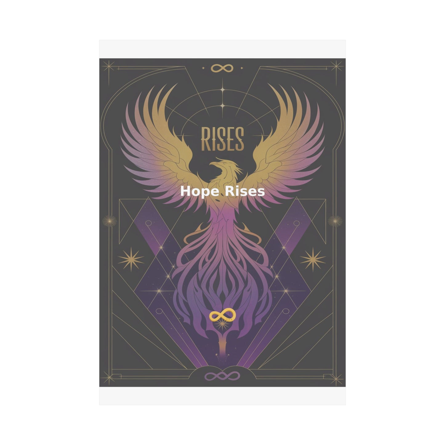 Hope Rises - Matte Vertical Posters