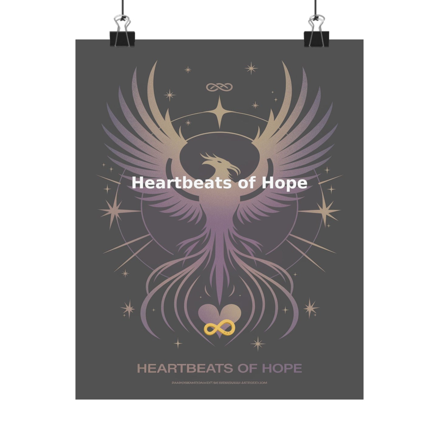 Heartbeats of Hope - Matte Vertical Posters