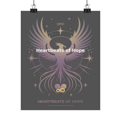Heartbeats of Hope - Matte Vertical Posters