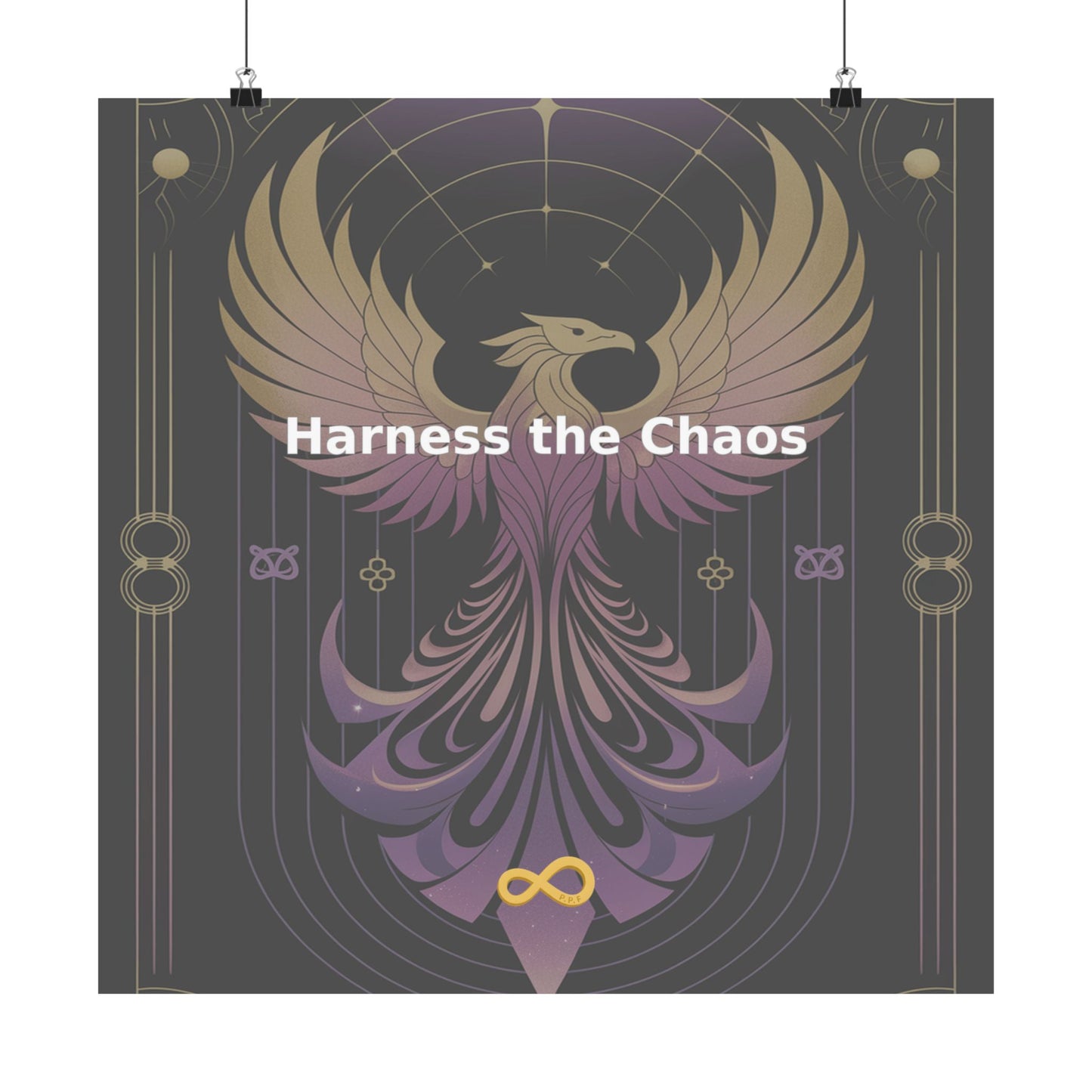 Harness the Chaos - Matte Vertical Posters