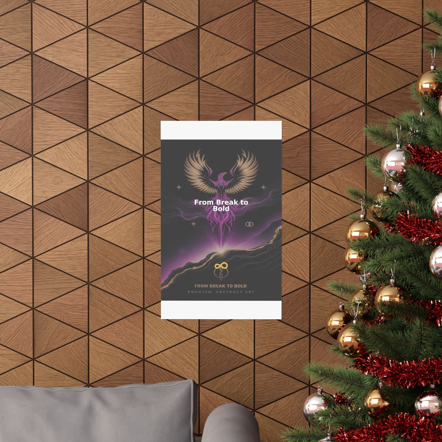 From Break to Bold - Matte Vertical Posters