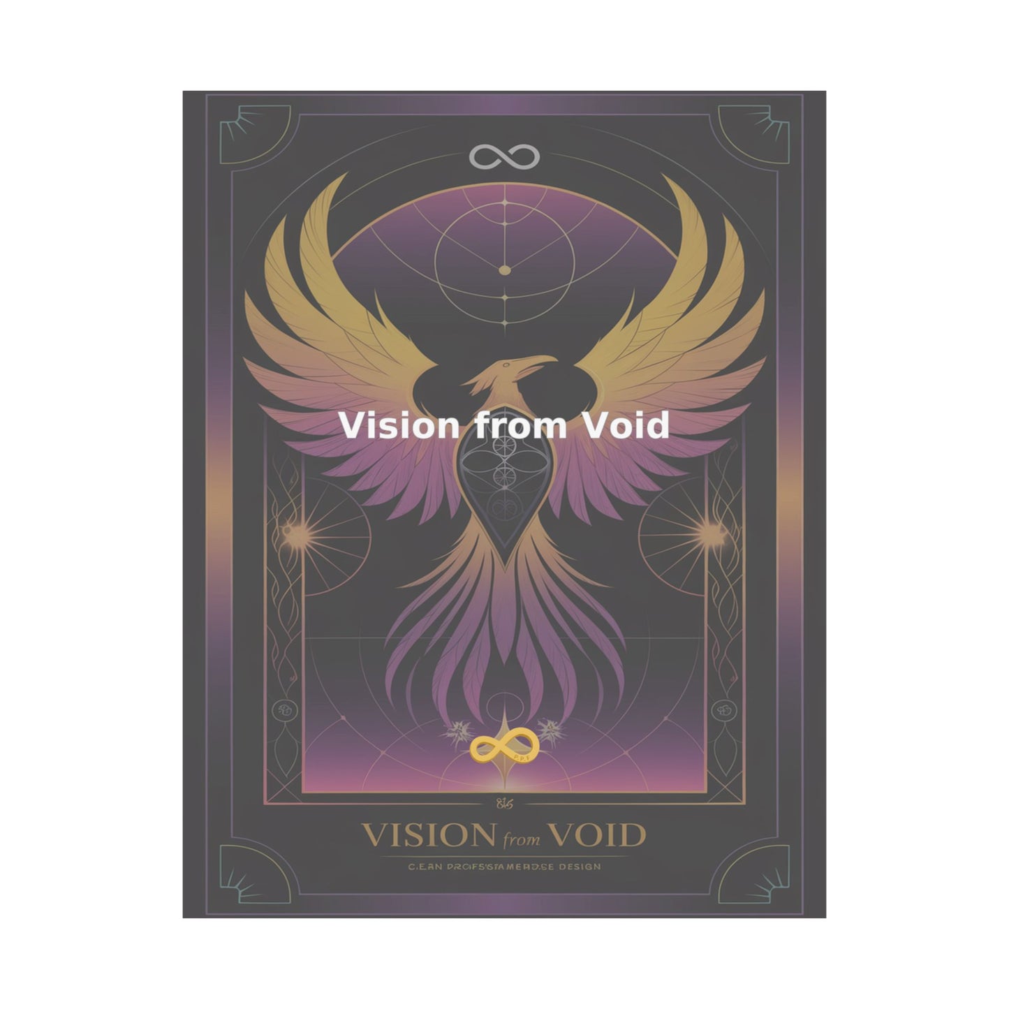 Vision from Void - Matte Vertical Posters