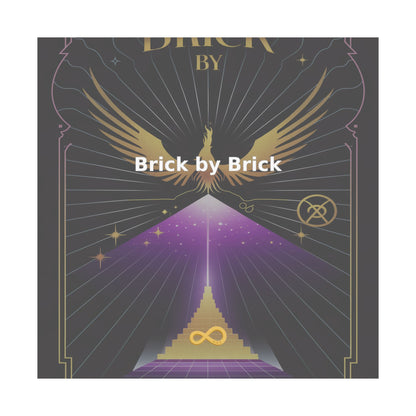 Brick by Brick - Matte Vertical Posters