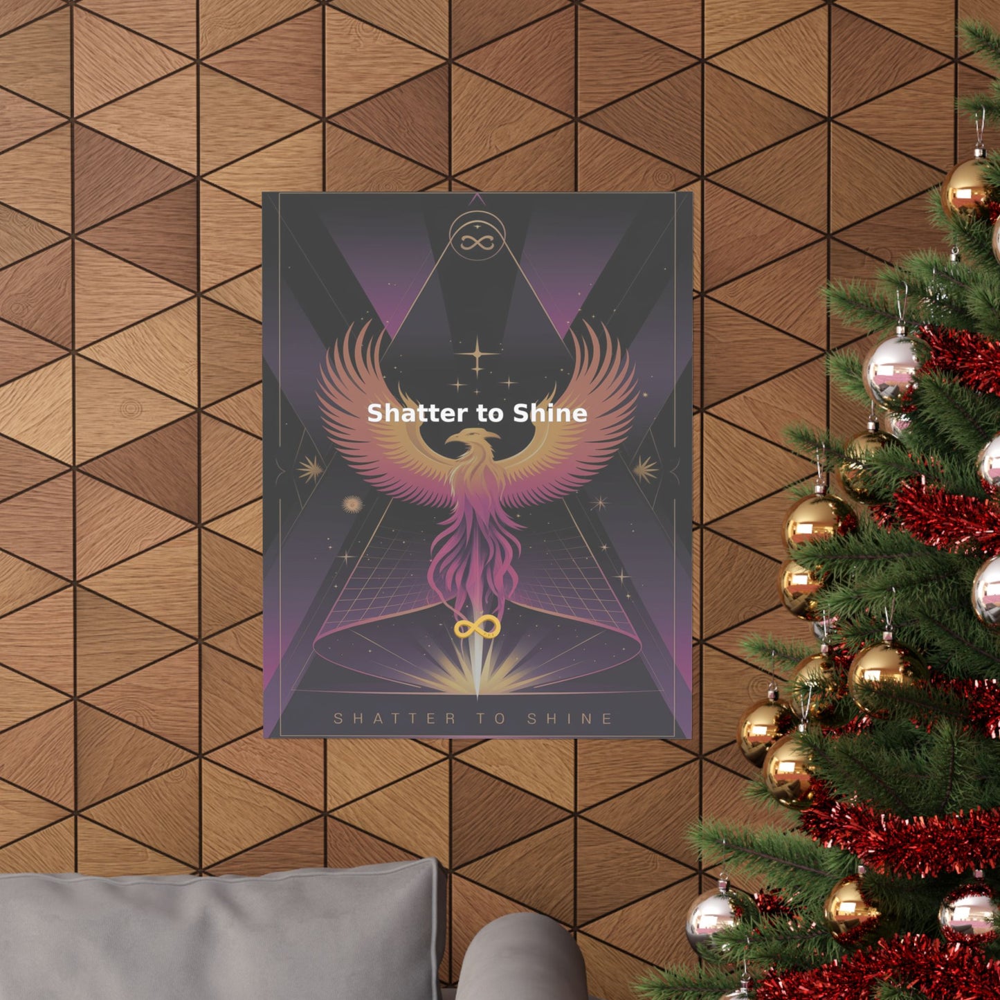 Shatter to Shine - Matte Vertical Posters