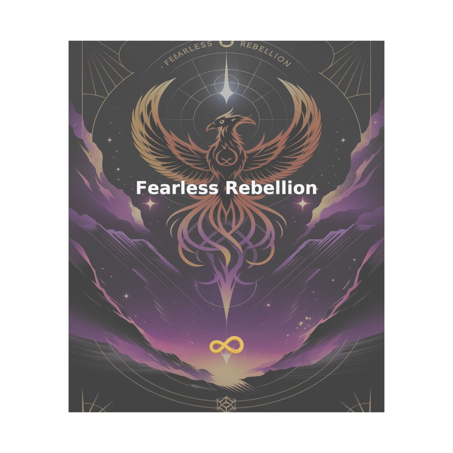 Fearless Rebellion - Matte Vertical Posters