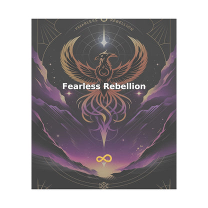 Fearless Rebellion - Matte Vertical Posters